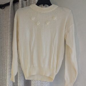 Elegant Cream Sweater